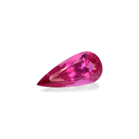 红碧榴石 taille 梨子 紫红色粉红 12.61 carats