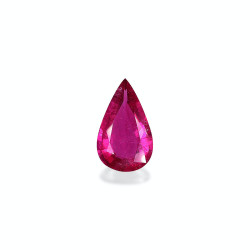 Rubellite taille Poire 粉色...