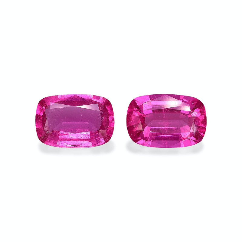 Rubellite taille COUSSIN Fuscia Pink 13.23 carats
