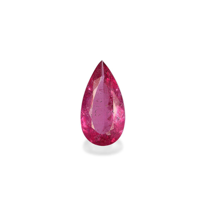 红碧榴石 taille 梨子 紫红色粉红 4.21 carats