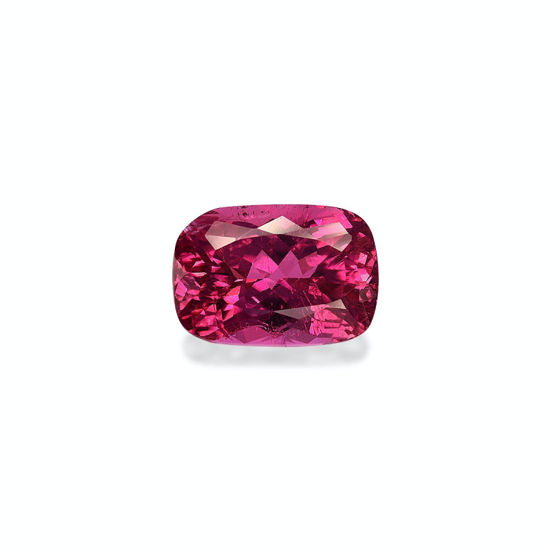 CUSHION-cut Rubellite Tourmaline Fuscia Pink 7.28 carats