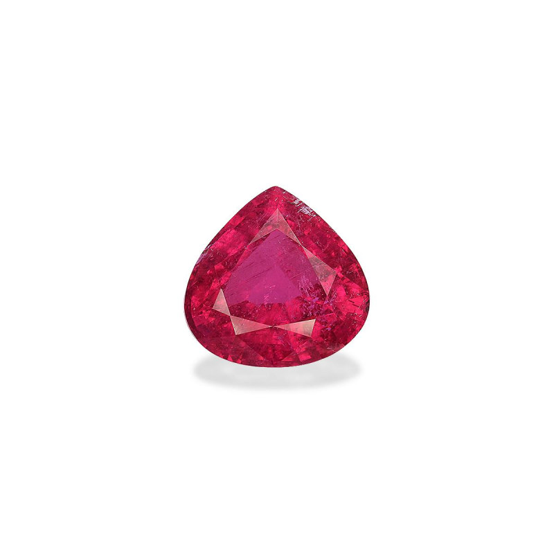 Pear-cut Rubellite Tourmaline Pink 7.03 carats