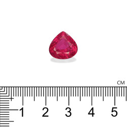 Rubelliet Peer Geslepen Roze 7.03 karaat