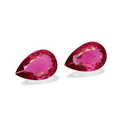 Rubelliet Peer Geslepen Roze 5,32 karaat