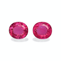 Rubellit lengte OVAL Fuscia...