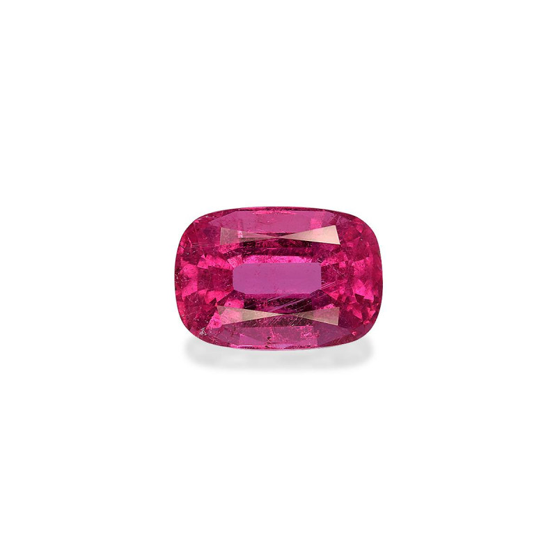 CUSHION-cut Rubellite Tourmaline Fuscia Pink 4.49 carats