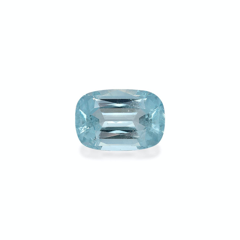 CUSHION-cut Aquamarine Baby Blue 6.73 carats