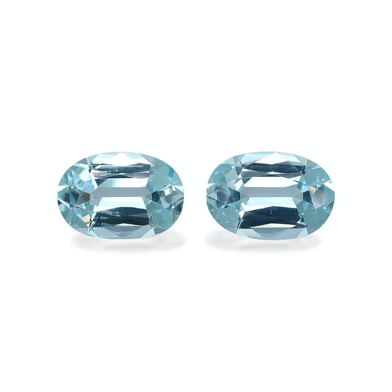 Aigue-Marine taille OVALE Baby Blue 13.56 carats