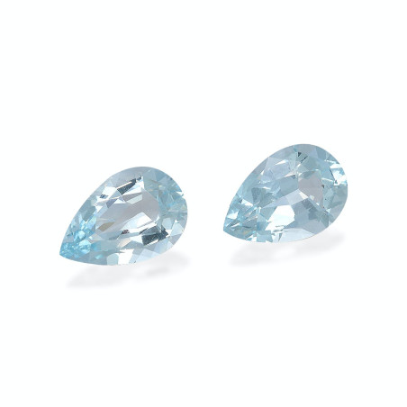 海蓝宝 taille 梨子 蔚蓝色的婴儿 12.30 carats