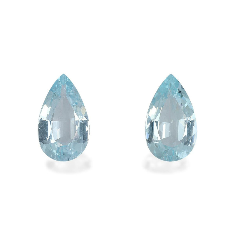 海蓝宝 taille 梨子 蔚蓝色的婴儿 7.97 carats