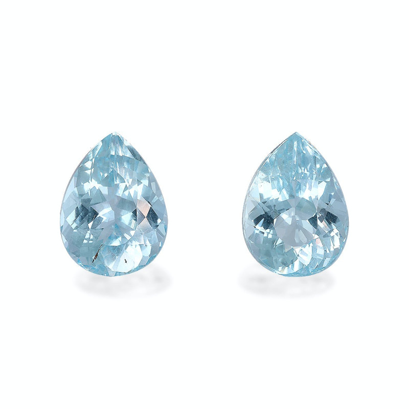 Aigue-Marine taille Poire Baby Blue 13.06 carats