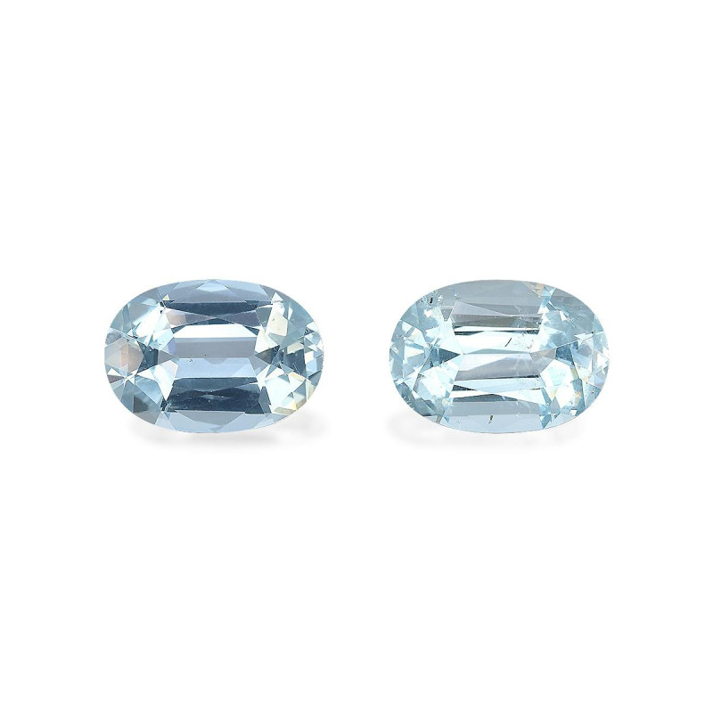 OVAL-cut Aquamarine Baby Blue 9.34 carats