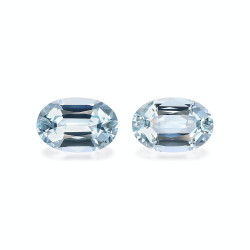 OVAL-cut Aquamarine Baby...