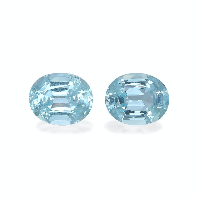 Aguamarina taille OVALE Baby Blue 24.05 carats