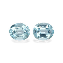 OVAL-cut Aquamarine Baby...