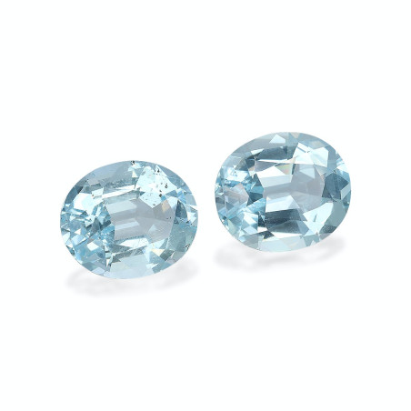 海蓝宝 taille 椭圆形 蔚蓝色的婴儿 14.33 carats