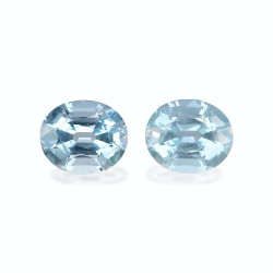 OVAL-cut Aquamarine Baby...