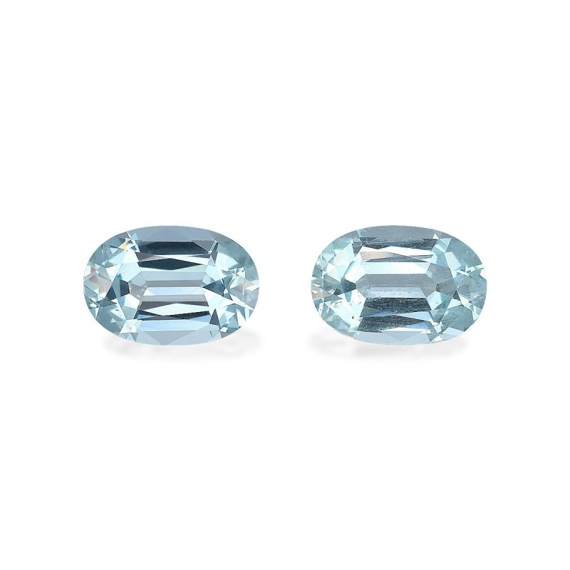 OVAL-cut Aquamarine Baby Blue 13.19 carats