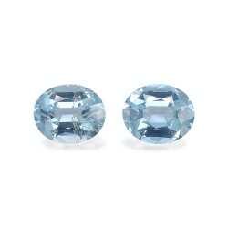 OVAL-cut Aquamarine Baby...