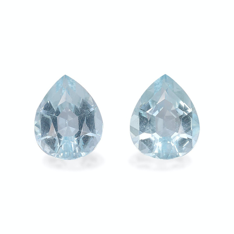 Aguamarina taille Poire Baby Blue 8.20 carats