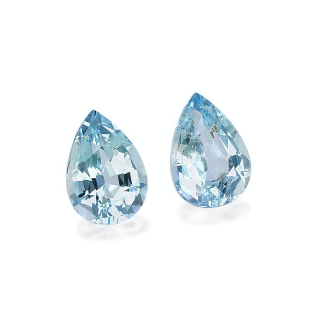 海蓝宝 taille 梨子 蔚蓝色的婴儿 7.92 carats