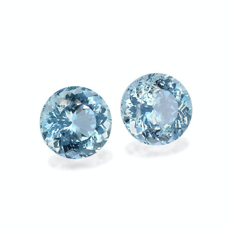 海蓝宝 taille 圆形 蔚蓝色的婴儿 8.60 carats
