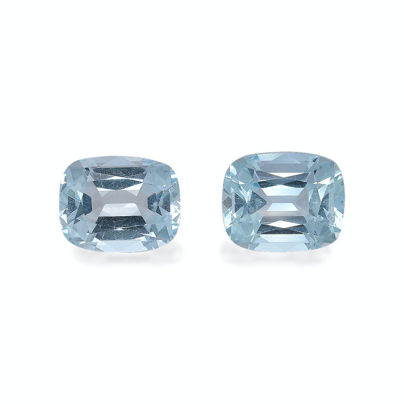 Aquamarin lengte KISSEN Baby blau 7.97 karaten