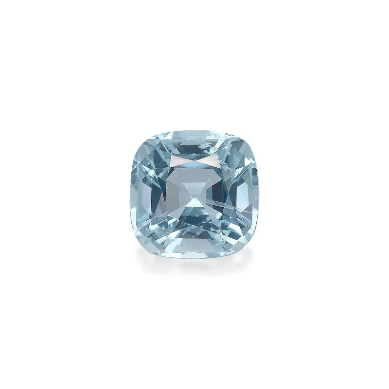 CUSHION-cut Aquamarine Baby Blue 4.61 carats