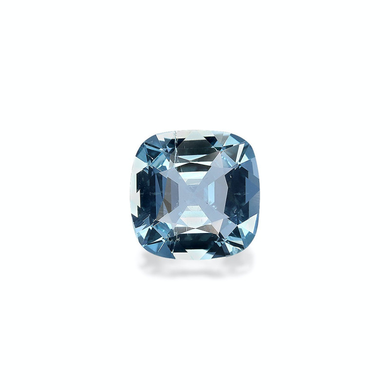 CUSHION-cut Aquamarine Baby Blue 2.89 carats