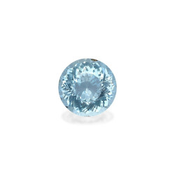 ROUND-cut Aquamarine Ice...