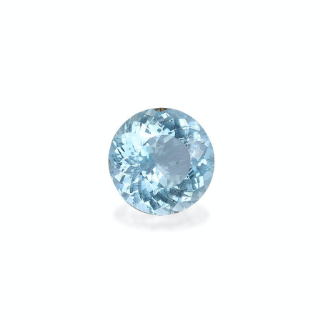 海蓝宝 taille 圆形 冰蓝色 6.32 carats