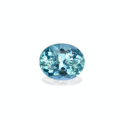 Aquamarin lengte OVAL Blau...