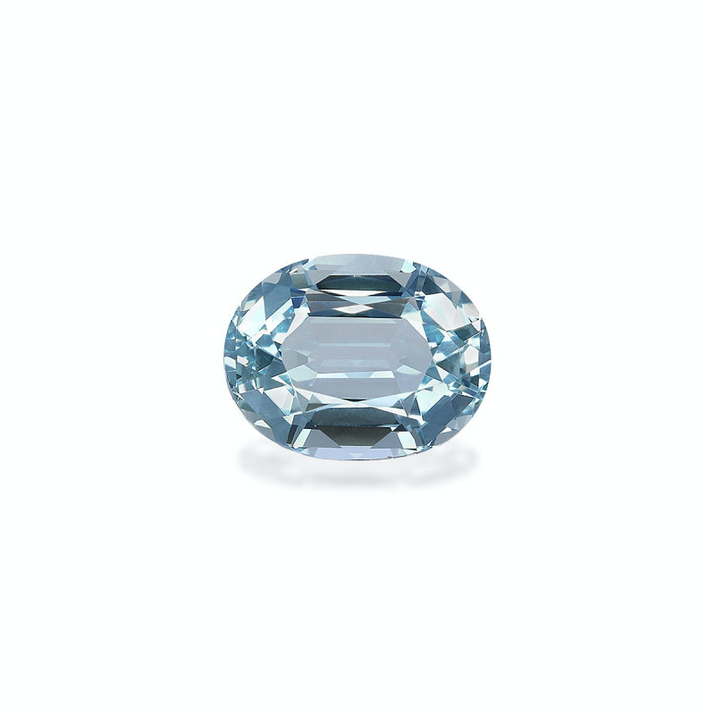 Aquamarin lengte OVAL Baby blau 3.54 karaten