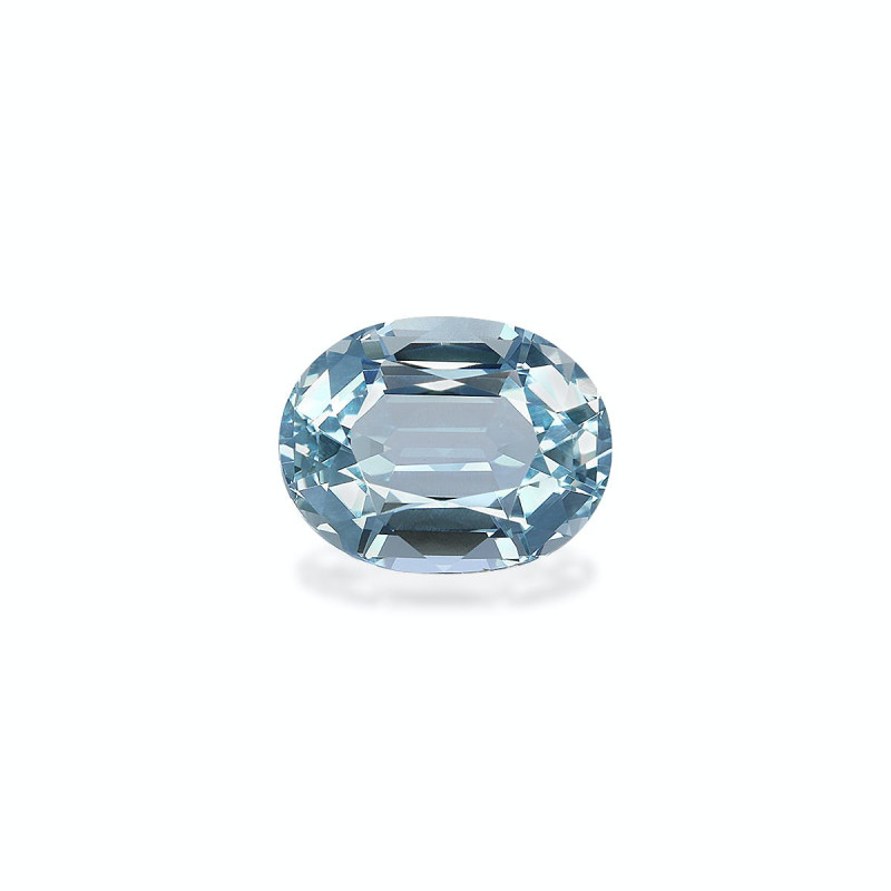 OVAL-cut Aquamarine Baby Blue 3.54 carats