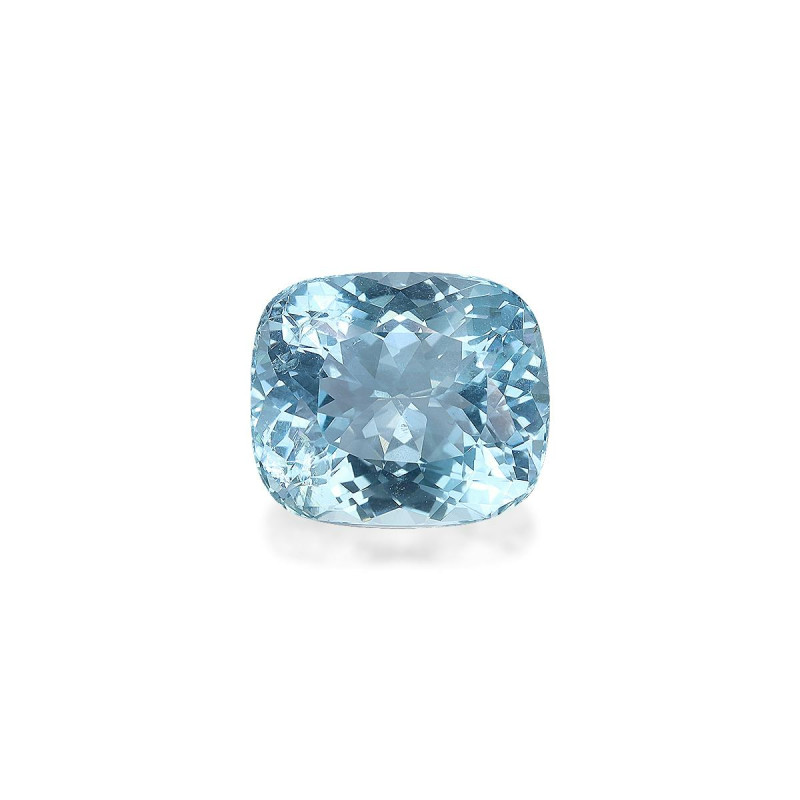 Aigue-Marine taille COUSSIN Arctic Blue 7.57 carats