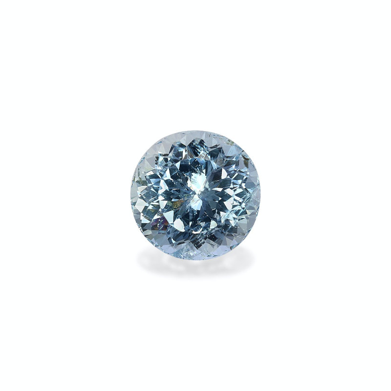 Aguamarina taille ROND Baby Blue 3.63 carats