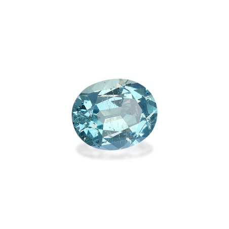 海蓝宝 taille 椭圆形 蓝绿色 3.36 carats
