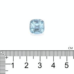 Kussen geslepen Baby Blauwe Aquamarijn van 4,77 karaat