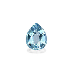 Aquamarin lengte Birne Blau...