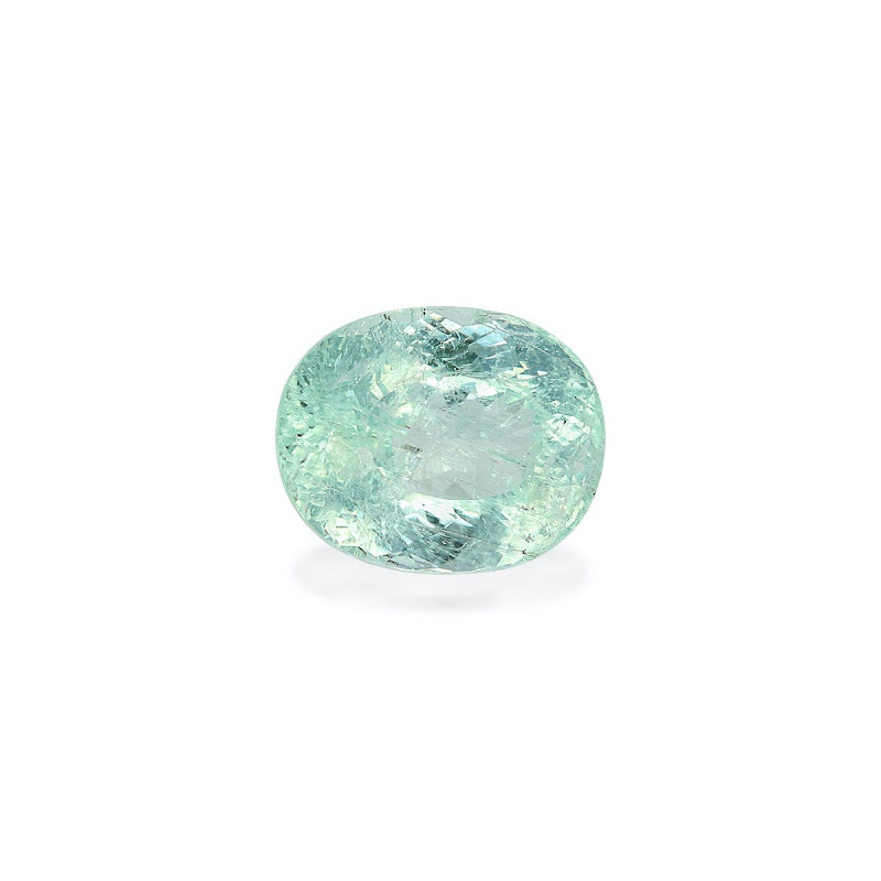 OVAL-cut Paraiba Tourmaline Seafoam Green 4.80 carats