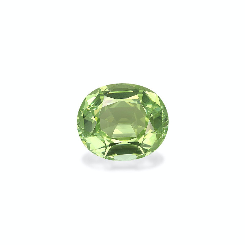 铜电气石 taille 椭圆形 青柠绿 14.33 carats