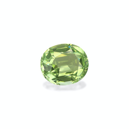 铜电气石 taille 椭圆形 青柠绿 14.33 carats