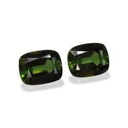 Kussen gesneden Koper Toermalijn Mosgroen 21.52 karaat