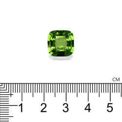 Kussen geslepen Peridot Groen 7.36 karaat