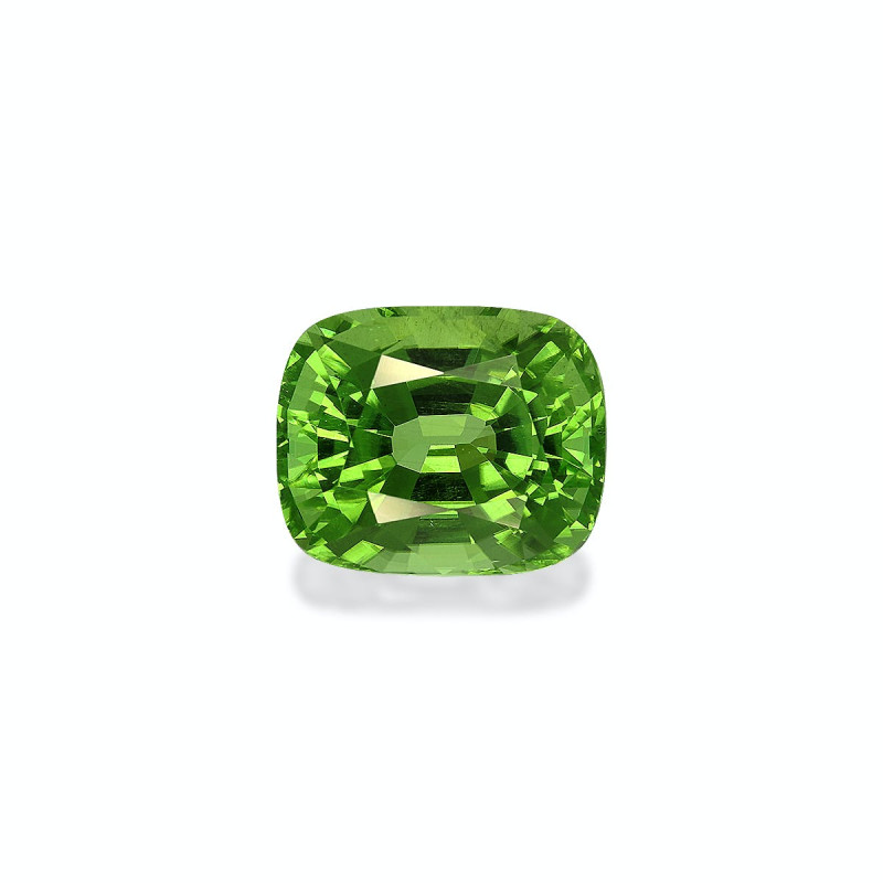 CUSHION-cut Peridot Green 8.61 carats