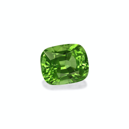橄榄石 taille 靠垫 绿色 8.61 carats