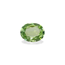 Grüner Turmalin lengte OVAL...