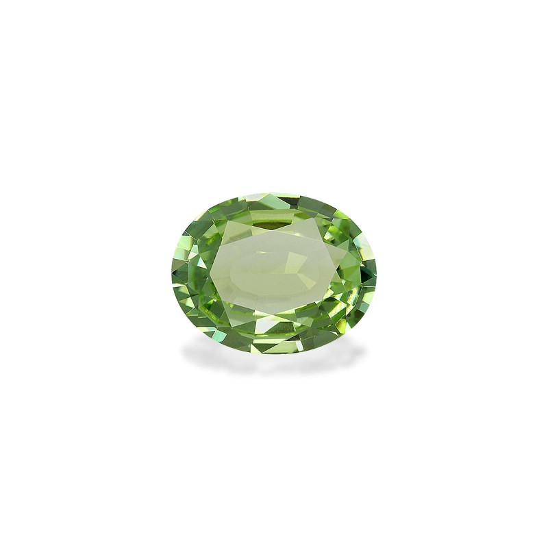 绿色电气石 taille 椭圆形 青柠绿 5.38 carats