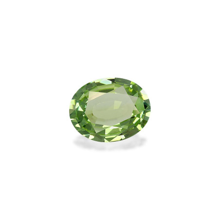 OVAL-cut Green Tourmaline Lime Green 5.38 carats