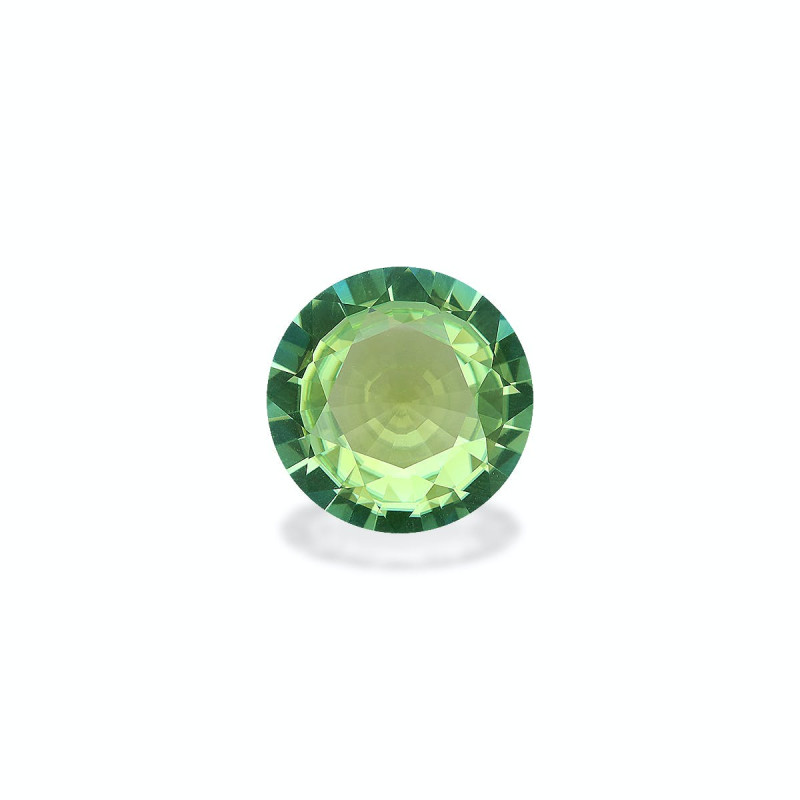 绿色电气石 taille 圆形 青柠绿 8.42 carats
